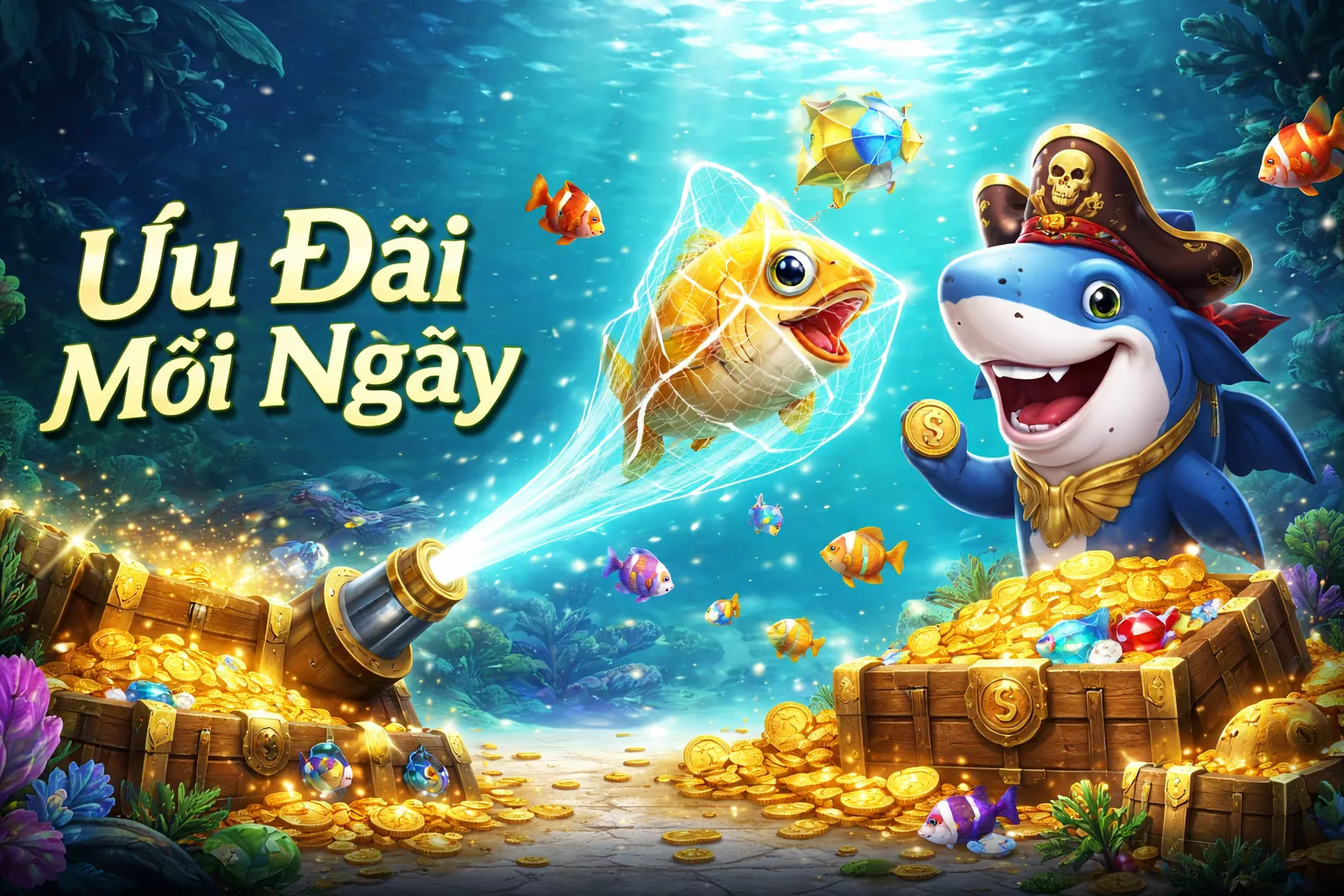 Thế giới bắn cá 789 đầy màu sắc và hấp dẫn